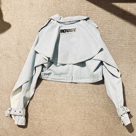 ROTATE BIRGER CHRISTENSEN LORETTA DENIM JACKET - Picture 3 of 7